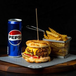 Rich Burger Pepsi meni