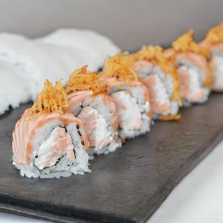 Salmon flame roll - 8 pezzi