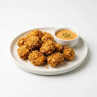 Bocconcini di pollo croccanti fritti