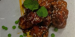 Karamel patlidžan/Caramelised Eggplant