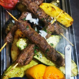 Brochette viand hachée 