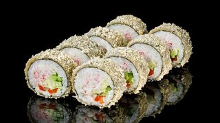 Темпура рол з крабовим міксом