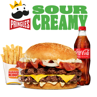 Menu Double Pringles Sour Creamy Grande