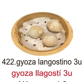 422. Gyoza De Langostino (6 Pza.)