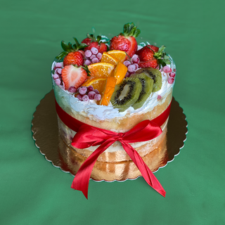 ხილის ტორტი 10 ნაჭ.[18 სმ.დიამ]