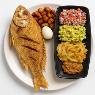 Alloco + Poisson Carpe Frit