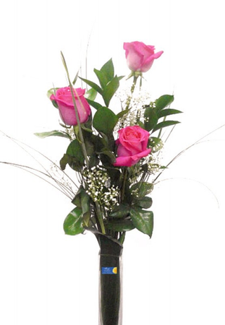 Ramo de 3 Rosas Rosas