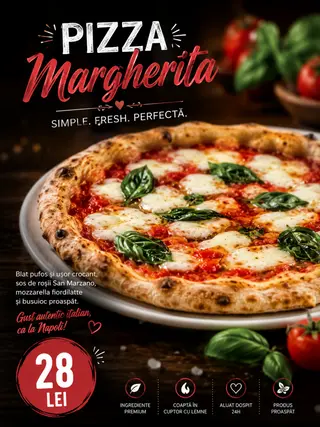 Pizza Margherita 32cm