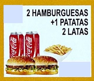 13. Menú Familiar Pizza Mediana