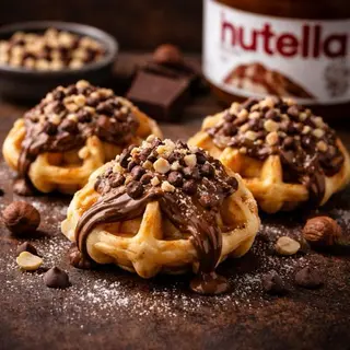 Bubble waffle poke