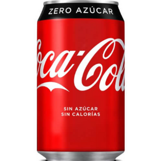 Coca-Cola Zero Azúcar lata 330ml.