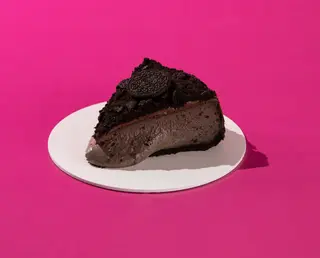 Tarta De Queso Porción Oreo