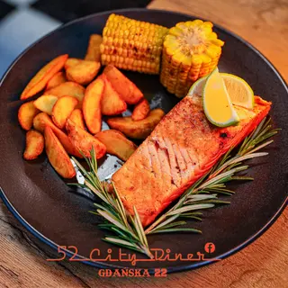 Grillowany Łosoś
