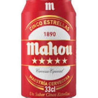 Cerveza Mahou (330 Ml.)