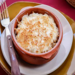 Gratín De Carne Con Tomate Y Berenjenas (250 G.)