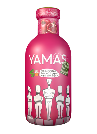 Yamas Ice Tea biała herbata z granatem i miodem 360ml