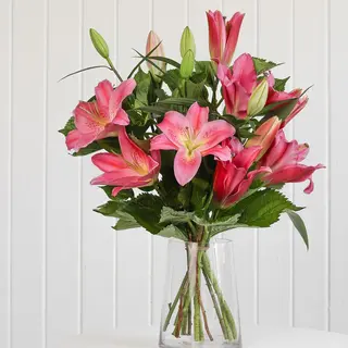 bouquet di misti lily e rosa