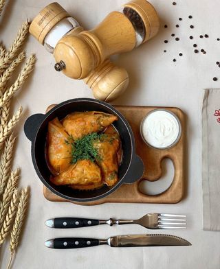 Голубці зі сметаною (300/30г)