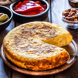 Tortilla Tradicional Sin Cebolla para 5-6 personas