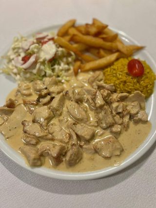 Plat Escalope Sauce Champignon