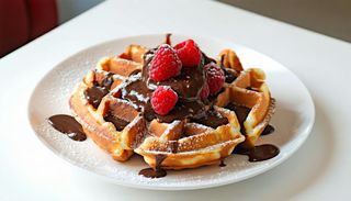 Waffle Nutella e Galak