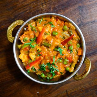 Jalfrezi de Verduras (Vegano).