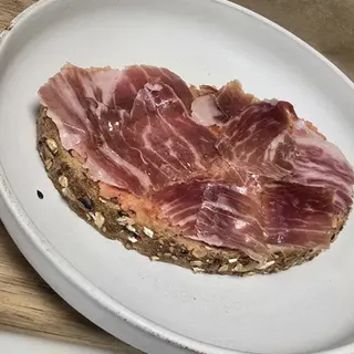 Tostada de jamón ibérico