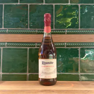 BOTELLA DE LAMBRUSCO ROSADO 