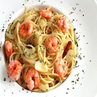 Espagueti Oleo Y Gambas