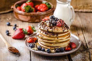 Američke palačinke crna čokolada