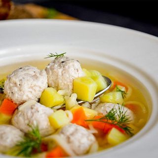 Суп з фрикадельками велика порція