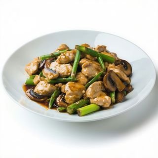 76. Pollo con Setas Naturales