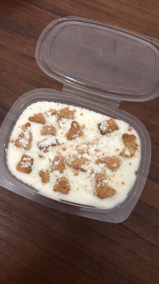 Tortinha de bolacha de Ninho