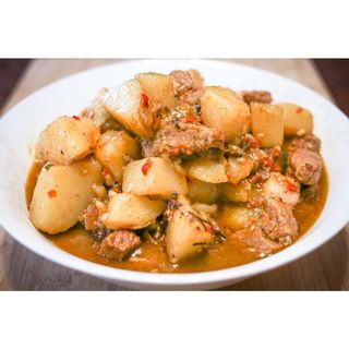 Pork Stew with ugali