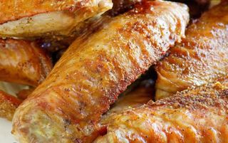 Grilled Turkey Wings- big