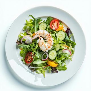 Insalata con polpa di granchio