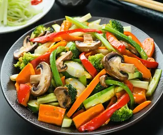 Legume la wok