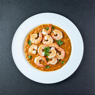 61. Gamberi al curry