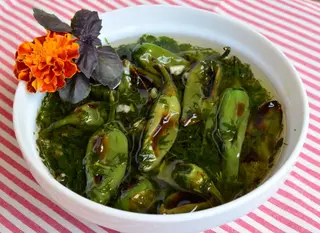 Печени и мариновани люти чушлета