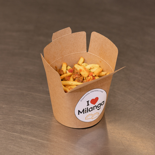 Milanga Box Grande - carne de ternera picante (400G.)