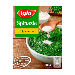Iglo Spinach With Cream 500g