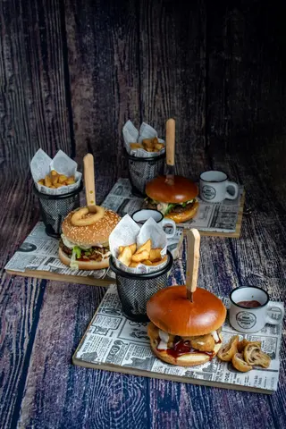 Cheesy burger