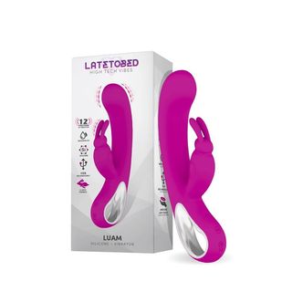 Luam Vibrador Con Conejito Usb Silicona