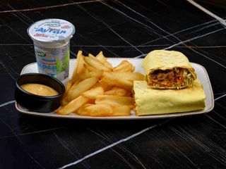 Шаурма Сирна + Айран (450г)