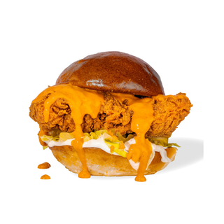 Hot Buffalo Burger