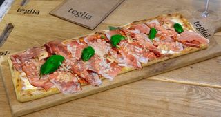 Pizza Speck e gorgonzola 60cm