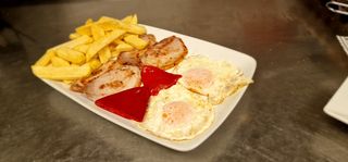 Plato Combinado De Lomo Adobado