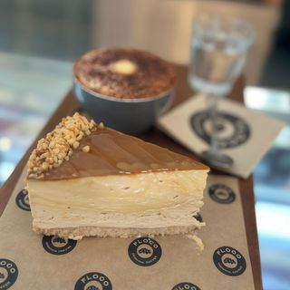 Tarta Queso Y Dulce De Leche