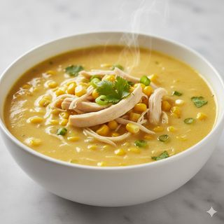 8 Sopa De Maíz Con Pollo