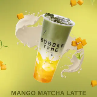 Mango Matcha Latte
